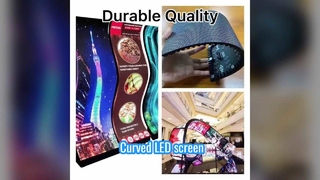 schermo a LED curvo