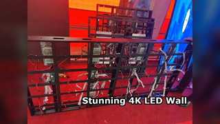 Videowall LED HD 4K P3 Display liscio da 3840 Hz
